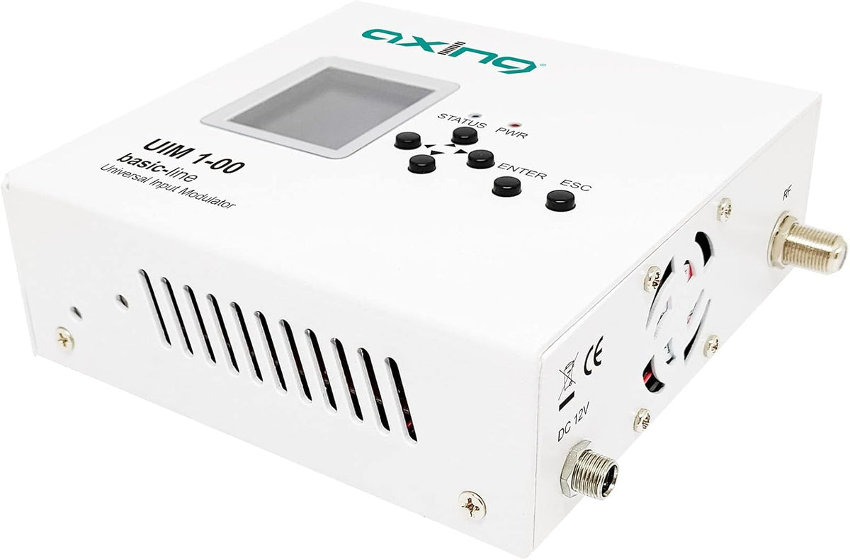 Axing UIM 1-00 Universal Input Modulator DVB-C DVB-T met ingang HDMI IPTV USB