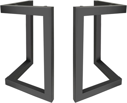 Stalen Tafelpoot Tafelpoot Industrieel 2 stuks DIY Frames Poten Voorzien van Complete Accessoires voor Meubilair voor Woonkamertafels, Werkblad Metalen
