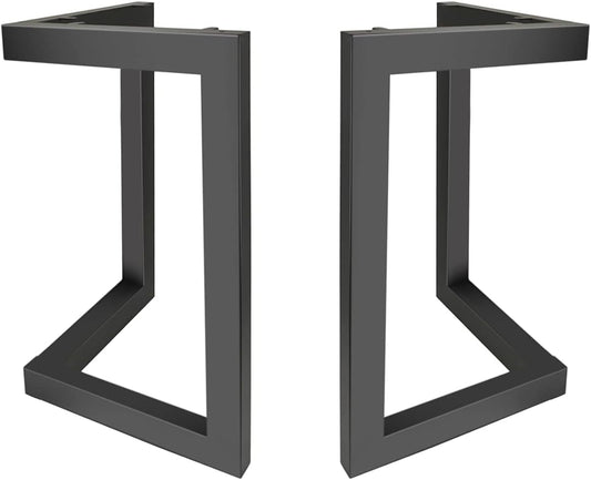 Stalen Tafelpoot Tafelpoot Industrieel 2 stuks DIY Frames Poten Voorzien van Complete Accessoires voor Meubilair voor Woonkamertafels, Werkblad Metalen