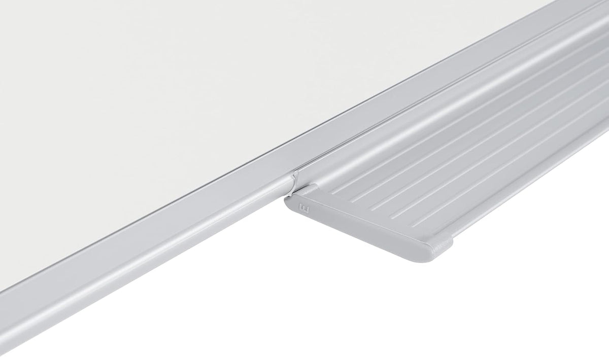 Bi-Office Earth Trio - whiteboard klaptafel met 3 whiteboards, magnetische geëmailleerde oppervlakken, 90 x 60/180 x 60 cm