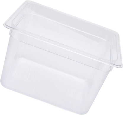 Naroote Sous Vide -Container, Emmers van Voedselkwaliteit met Deksels 12l Plastic Slow Cooking Voedselopslagcontainer, Slowcooker Container met Deksel met een Ruime Capaciteit en Temperatuur