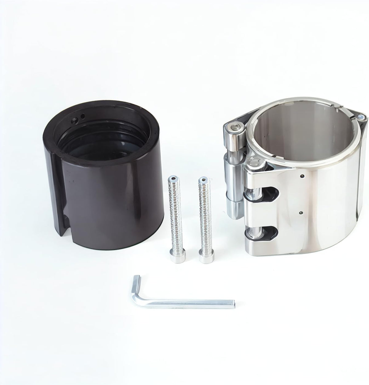 Pijp Reparatie Klem, Pijp Connector, Lek Sealer, Emergency Pipe Repair Kit voor Plastic en Metalen Buizen (106MM-112MM/4INCH/DN100)
