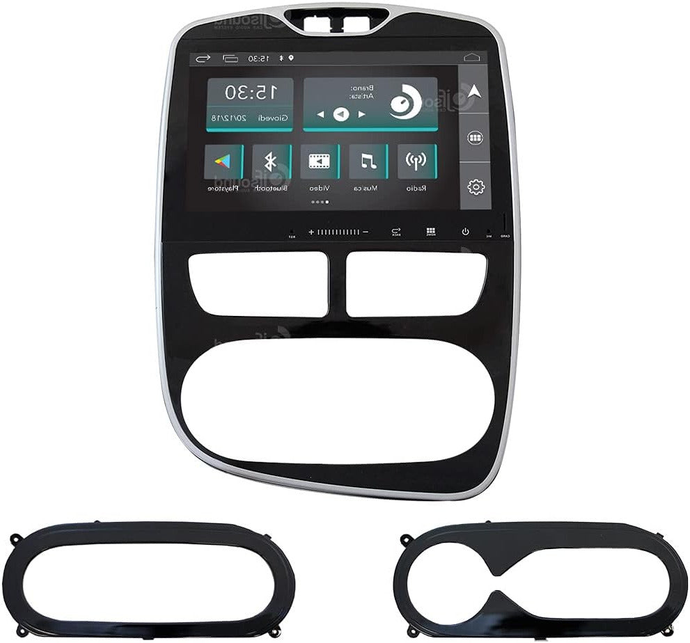 Autoradio Renault Clio 2013-2017 – Multimedia Speler – Inbouw Radio – Touchscreen Navigatie – Android Auto – 10" Scherm – Bluetooth & WiFi