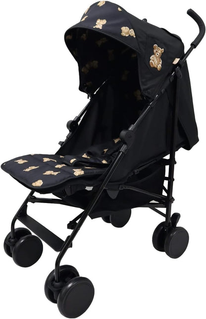 Roma Prams Kinderwagen Ster, Teddy Zwart