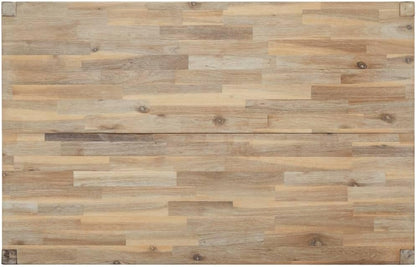 vidaXL Dining table 110x70x75 cm solid acacia wood