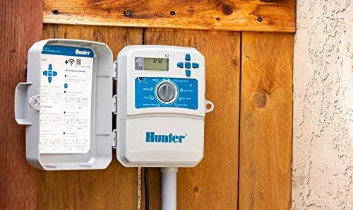HUNTER Elektrische irrigatietimer X2 1401 14-weg irrigatiecontroller, compatibel met wifi-wandmodule (niet meegeleverd) van Garden Prime