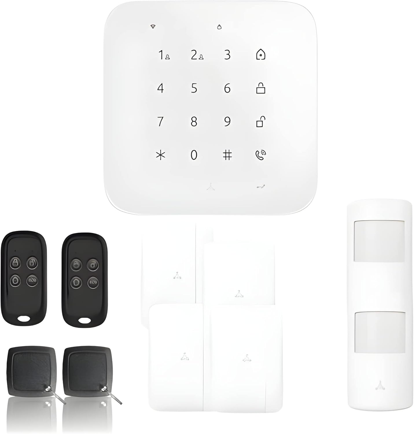 Lifebox, LBXT14C2I, alarmsysteem, draadloos, veiligheidssysteem, wit