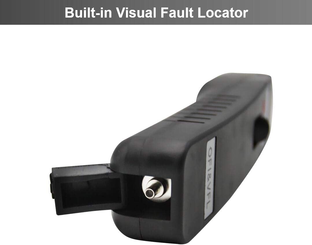 Glasvezel identificatie met visuele fout locator voor 0,25 mm 0,9 mm 3,0 mm vezel, Live Optical Fiber Identifier 800-1700 nm een belangrijke operatie (TMOFI-401)