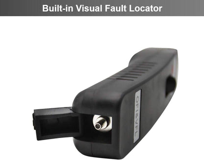 Glasvezel identificatie met visuele fout locator voor 0,25 mm 0,9 mm 3,0 mm vezel, Live Optical Fiber Identifier 800-1700 nm een belangrijke operatie (TMOFI-401)
