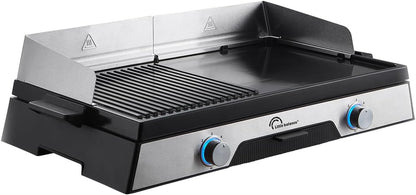Innov 2200 Elektrische grillplaat - LITTLE BALANCE - 8735 - PFAS-vrij microkeramiek