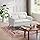 2-zits bank – tweezitsbank – loveseat – kleine bank – zitbank – compact ontwerp – stevig houten frame – wit