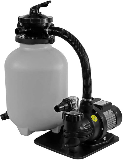 Prime 8.5 Zandfilterpomp 8.5 m³/u | Geschikt voor Zwembaden tot 30.000 Liter | met Voorfilter en Timerfunctie