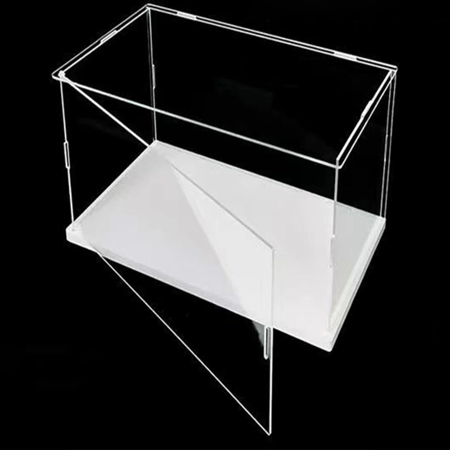 Acryl Displaycase – Vitrine – Showcase – Displaybox – Toonbankvitrine – 55 x 33 x 30 cm – Stofwerend Helder Acryl Met Witte Basis