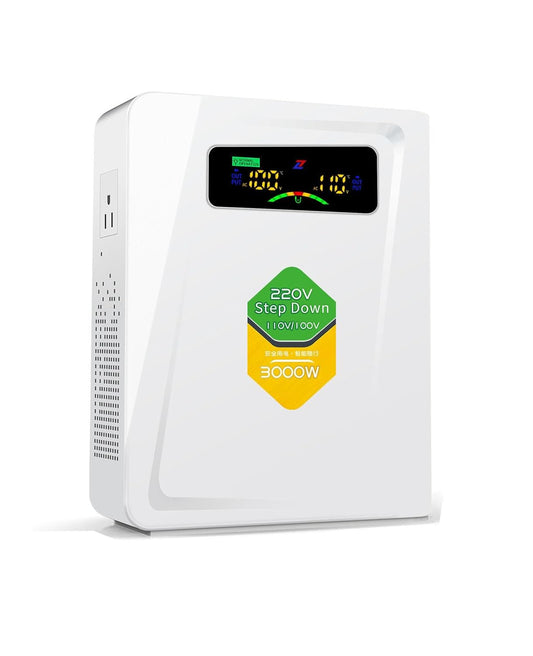 ZHENGXI ELECTRIC 3000W spanningsomvormer 230v naar 110V, Step Down Transformer Voltage Converter 220V to 110V