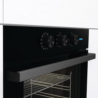 Multifunctionele Oven – Elektrische Oven – Heteluchtoven – Airfryer Oven – Inbouwoven – XXL Inhoud 77 Liter – Pizzafunctie 300°C & Snelle Voorverwarming