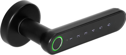 Smart Lock met Tiptoetsenbord en Slimme Functie - Vingerafdruklezer Bleutooth 4.0 (Zwart)