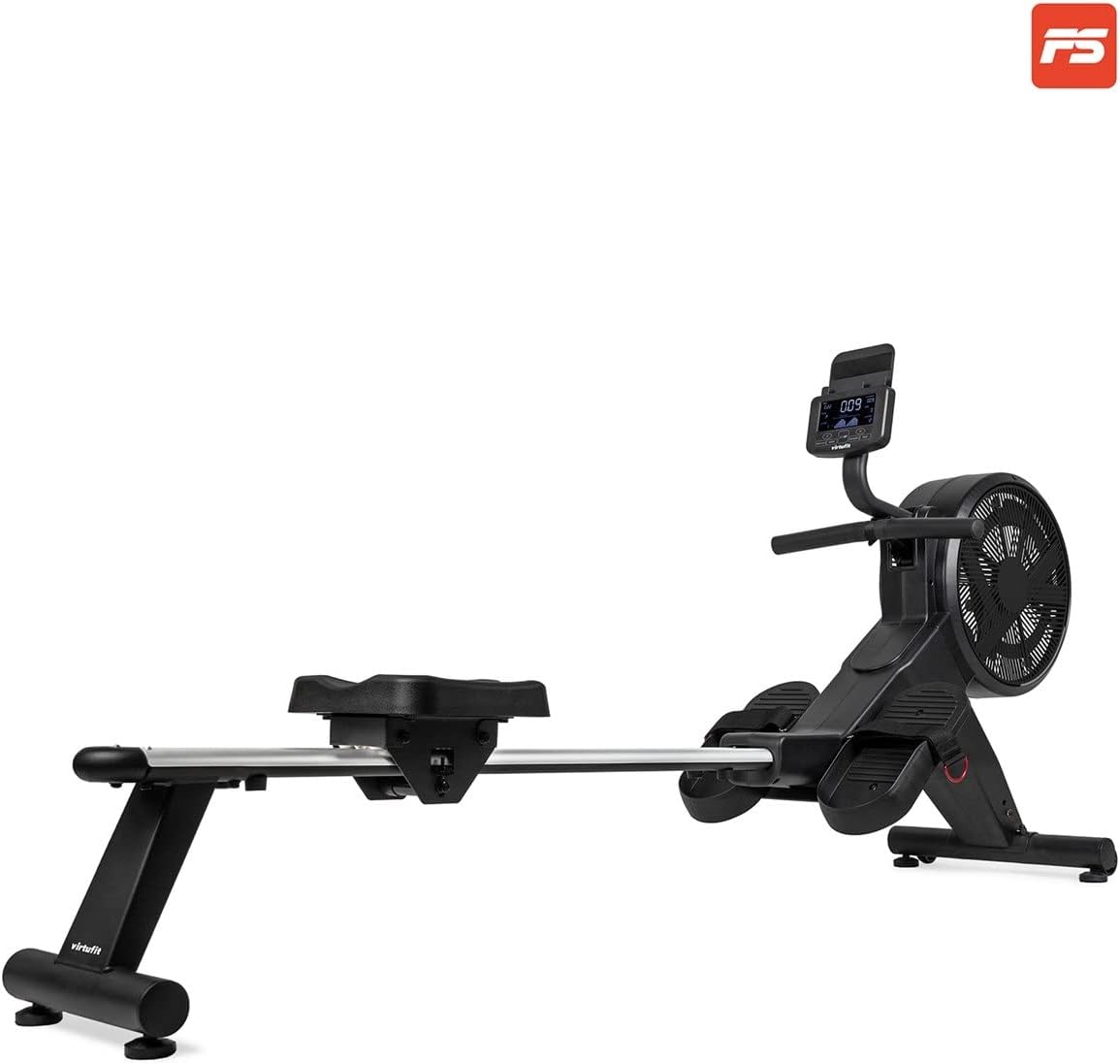 VirtuFit Elite Air Magnetic Rowing Machine - Rowing Machine - Foldable - Rower - LCD Display - 16 positions - QUORE