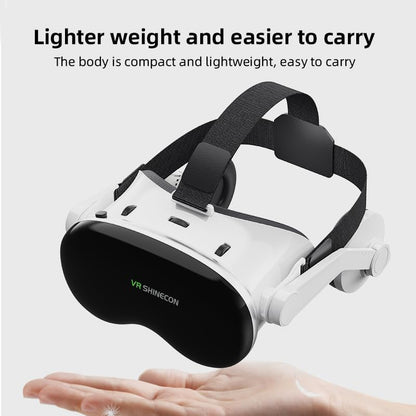 VR Headset voor iPhone en Android, 3D Virtual Reality VR Bril Met blauwe lichten voor VR Games Films & Video, Ondersteuning 4.7-7.0 "telefoon voor Jonge geitjes & Volwassenen met Afstandsbediening