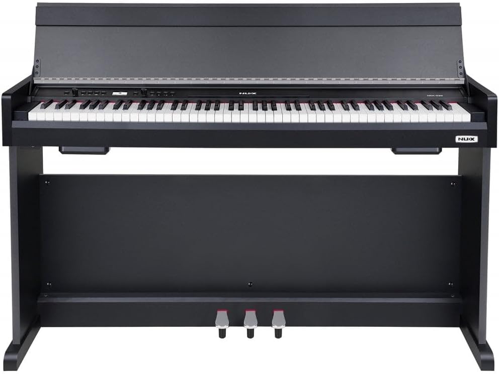 Digitale Staande Piano – Digitale Piano – Elektrische Piano – Rechtopstaande Piano – 88 Volledig Gewogen Hamertoetsen – Bluetooth en USB-Audio/MIDI