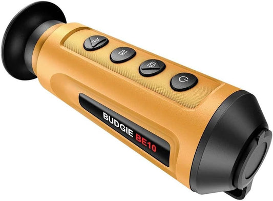 HIKMICRO Budgie BE10 Warmtebeeldcamera/thermomonoculair voor personen- en dierherkenning, observatie met 8 GB geheugen, WLAN hotspot