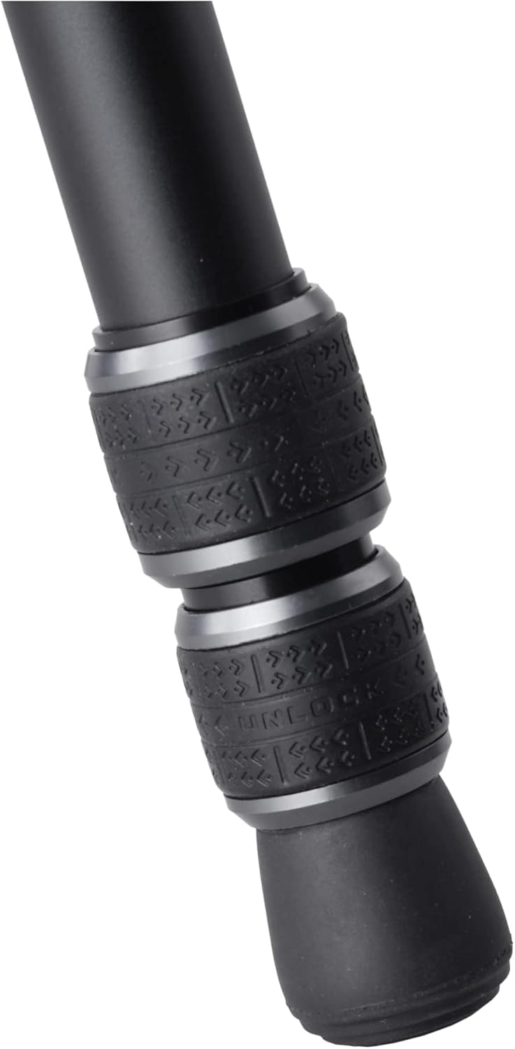 Statief – Camerastatief – Fotostatief – Tripod – Driepoot – 3-Delig Aluminium – 15 Kg Draagvermogen, Dubbele As Kogelkop