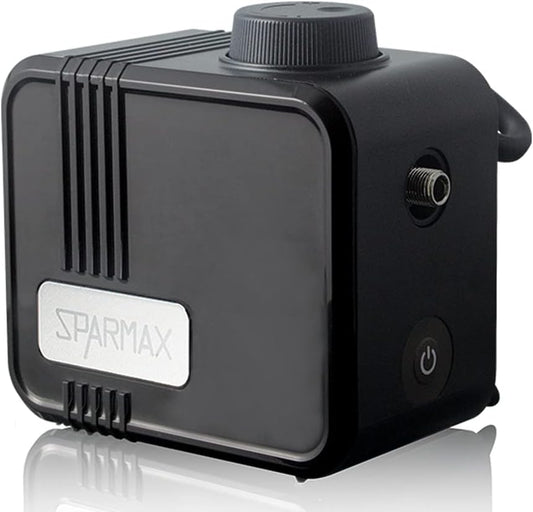 SPARMAX Beetle Compressor, zwart, 12,4 x 10 x 11,4 cm