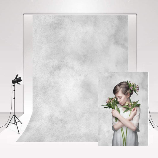 Kate Professionele Studio Achtergronden Voor Fotografie Rokerig Grijs Grote Maat 3x6m/10x20ft Lichtgrijs Fotografische Achtergrond Zachte & Warme Portret Foto Booth Props Tijdschrift inklapbare