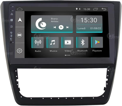 Autoradio – Auto Radio – Multimedia Radio – Inbouwradio – 1-DIN Autoradio – 10 Inch Touchscreen – Android GPS – Bluetooth & WiFi