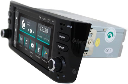 Op maat gemaakte autoradio voor Punto Evo Android GPS Bluetooth WiFi Dab USB Full HD Touchscreen Display 6.2" Easyconnect