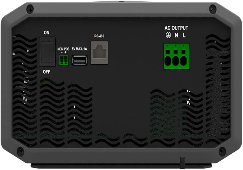 EPEVER IPower-Plus Series IP2000-22 Plus, 2000W, 24VDC to 230VAC pure sine wave voltage inverter with LCD display, ideal for off-grid household eme