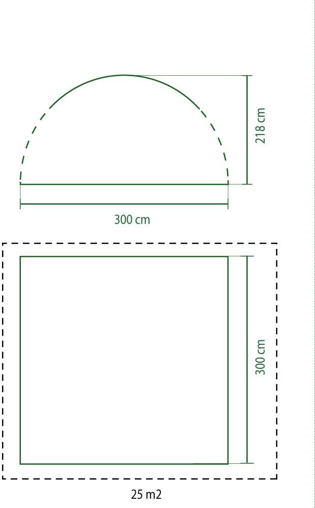 Coleman Event Shelter Pro M, paviljoen voor camping, tuin of festivals, stabiele stalen stangen, constructie van 3 x 3 m, hoge uv-bescherming 50+