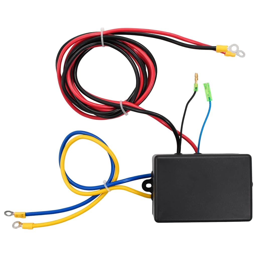 vidaXL Lier Elektrisch 12 V 1360 KG met Draadloze Afstandsbediening Katrol Hef