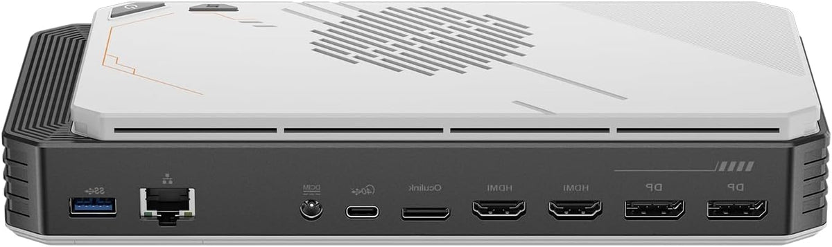 eGPU Dock – Externe Graphics Dock – Grafische Kaart Docking – Laptop GPU Expander – Externe GPU Behuizing – AMD Radeon RX 7600M XT 8GB GDDR6 – USB4.0 & Oculink Connectiviteit – M.2 NVMe SSD Slot – 4K Quad Display Support
