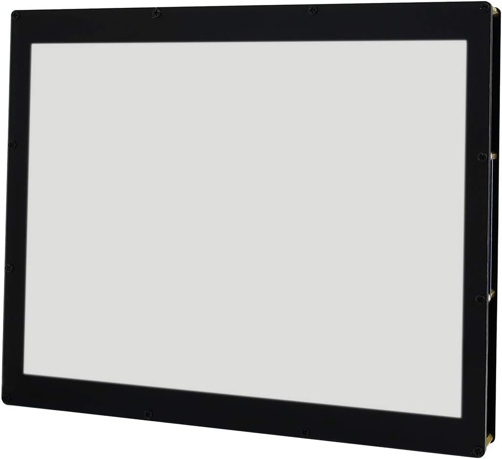 Waveshare 12.48inch E-Ink Display Module 1304×984 Resolution with Embedded Controller SPI Interface Red/Black/White Three-Color E-Paper Display Screen