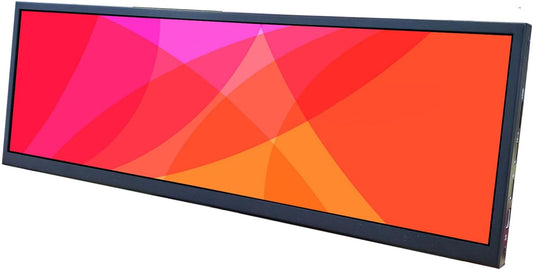 VSDISPLAY 12,7 inch 2880X864 2K IPS eDP LCD-monitor, met USB Type C Videopoort, voor DIY Sub Display, voor PC Case Monitor