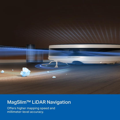 Robotstofzuiger – Stofzuigrobot – Automatische Stofzuiger – Dweilrobot – Zelfreinigende Robot – 5300 Pa Krachtige Zuigkracht – LiDAR Lasernavigatie Met Zelfledigend Station