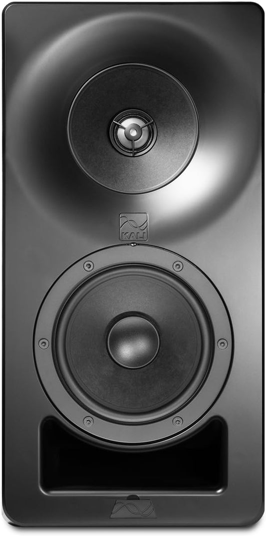 Kali Audio SM-5-C, passieve 3-weg studiomonitor (high-performance box, 5-inch woofer, 4-inch middentoner, 1-inch metalen dome-tweeter, professionele geluidsomvormer technologie), zwart