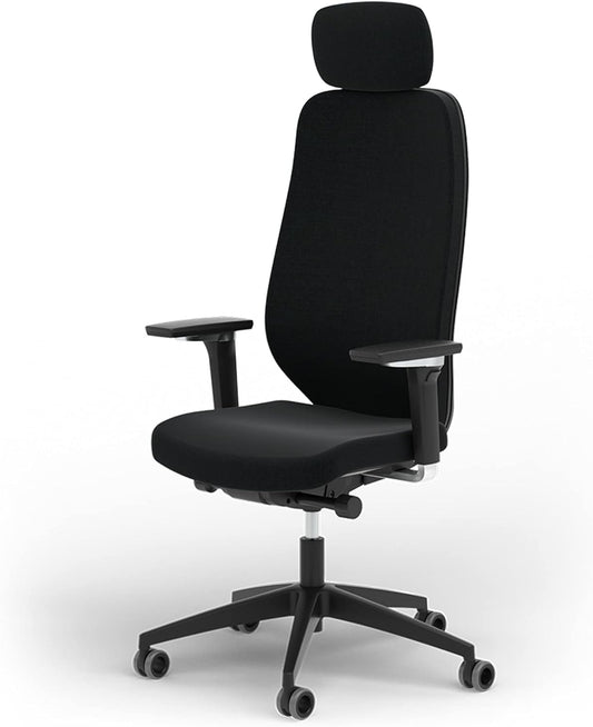 Ergonomische bureaustoel – Bureaustoel Thuiswerken – Draaistoel – Comfortabele Bureaustoel – Kantoestoel – 3D-kantelmechanisme – Verstelbare 5D-armleuningen
