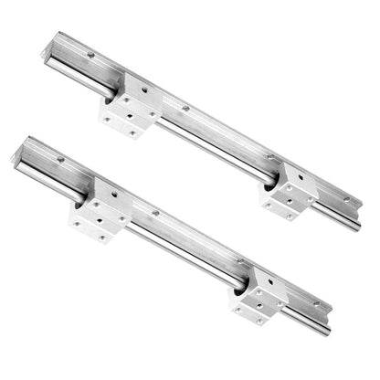 Lineairgeleiderrail – Lineaire Geleider – Lineaire Rail – Lineair Lager – Lagerblok – 2x 1500 mm Lengte – Koolstofrijk Staal Met Chroomlaag
