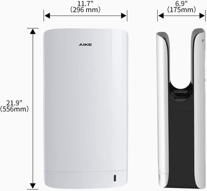 Automatische Handendroger – Elektrische Handdroger – Snelle Handendroger – Sanitaire Droger – Wandhanddroger – 1450W Krachtig Vermogen – HEPA-Filter Voor Schone Lucht