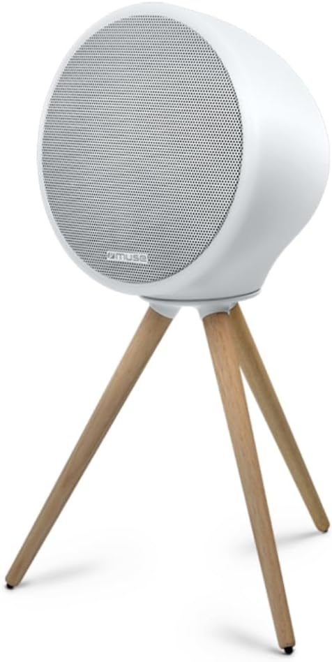 MUSE ML-655 BT Draagbare HiFi-luidspreker met magnetisch statief en sfeerlicht (RGB), bluetooth, grote batterij van 6600 mAh