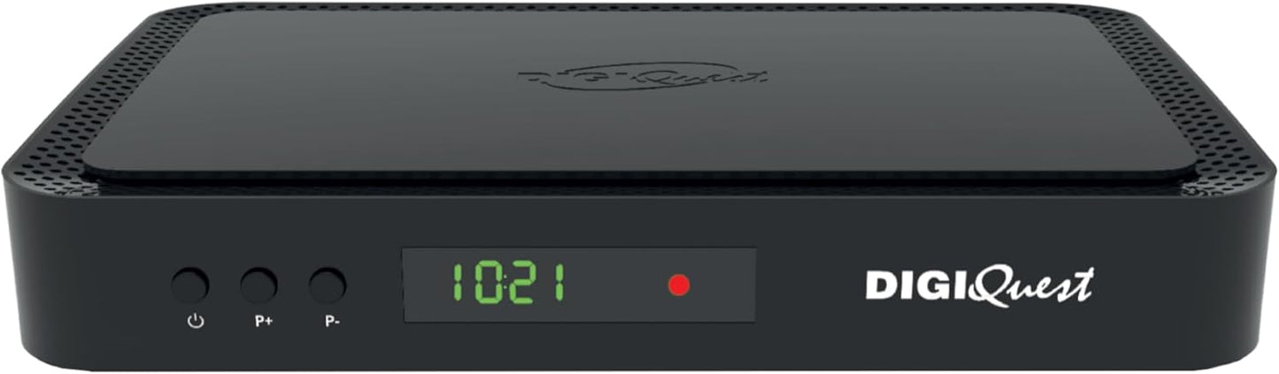 DIGIQUEST Combo 4K Tivâsat, Q90, DVB-T2, DVB-S2 zwart