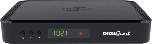 DIGIQUEST Combo 4K Tivâsat, Q90, DVB-T2, DVB-S2 zwart