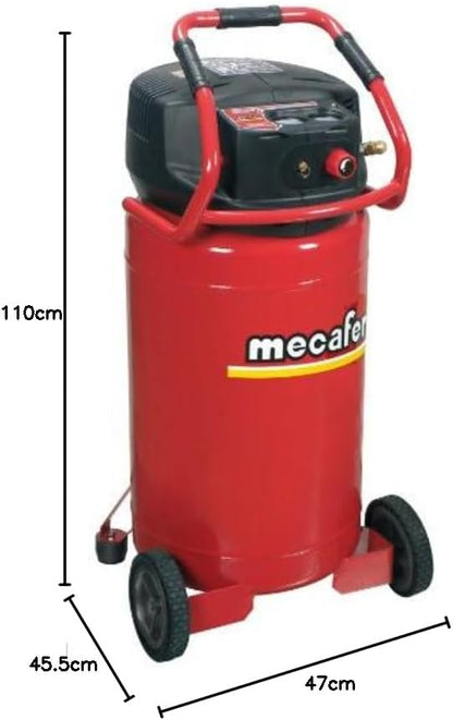 Verticale Compressor – Luchtcompressor – Persluchtcompressor – Tankcompressor – Garagecompressor – 100 Liter Tank – 2,5 PK Motorvermogen