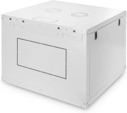DIGITUS Netwerkkast - 19 inch Rack - 7 U - wandmontage - 600 mm diepte - draagvermogen 60 kg - Dynamic Basic Serie - Grijs