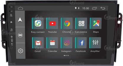 Autoradio DR 3 – Multimedia Radio – Navigatiesysteem – Inbouw Autoradio – Bluetooth Radio – 9 Inch Touchscreen – Android GPS & CarPlay Integratie