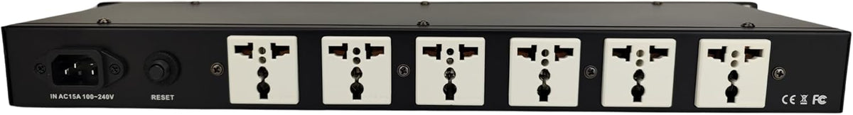 Stroomconditioner – Stroomfilter – Netfilter – Lijnconditioner – Power Conditioner – 1U Rackmount – AC-Ruisfilter – Overspanningsbeveiliging