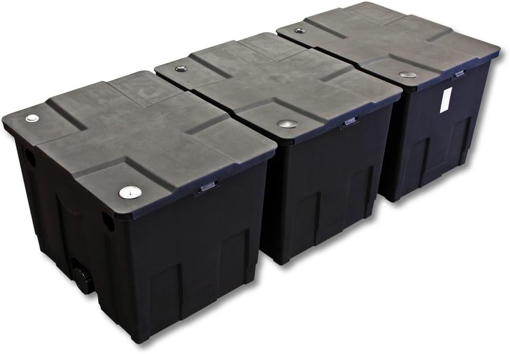 SunSun vijverfilterset voor 90.000 l met UVC 24 W, ECO-pomp 100 W, slang 25 m en skimmer