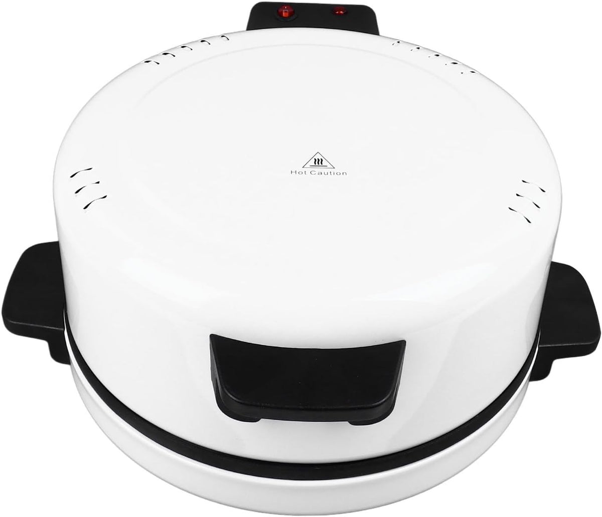 12 Inch Aanrecht Pizza Maker Elektrische Pizza Oven Arabisch Brood Maker Machine Hot Stone Pizza Fornuis Steak Machine 2000W (SEAFRONT8gwogvt0ca-12)