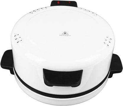 12 Inch Aanrecht Pizza Maker Elektrische Pizza Oven Arabisch Brood Maker Machine Hot Stone Pizza Fornuis Steak Machine 2000W (SEAFRONT8gwogvt0ca-12)